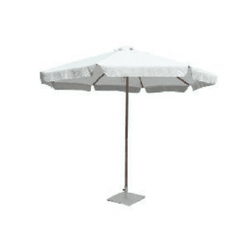 שמשייה קוטר 3 מ'     צבע לבן